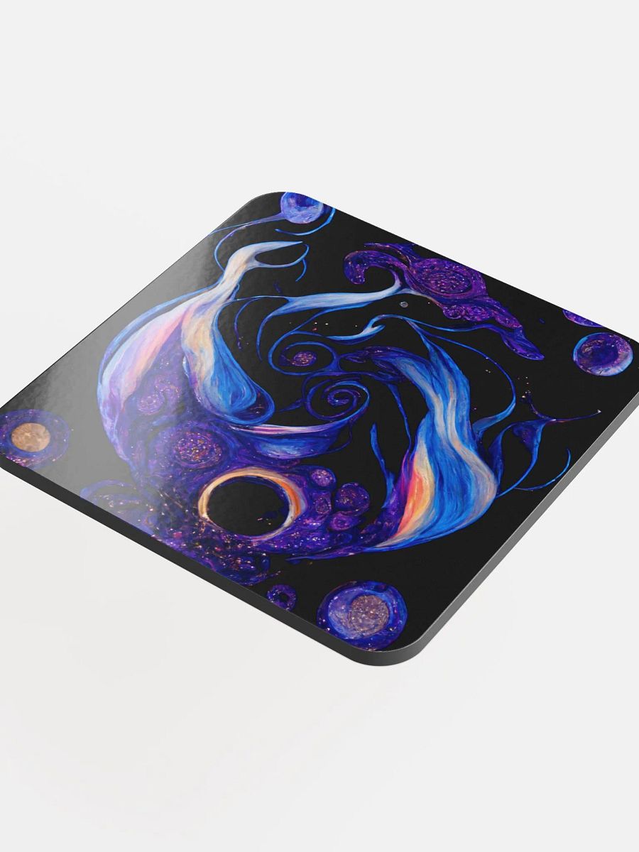 Cosmic Swirl Cork Coaster product image (4)
