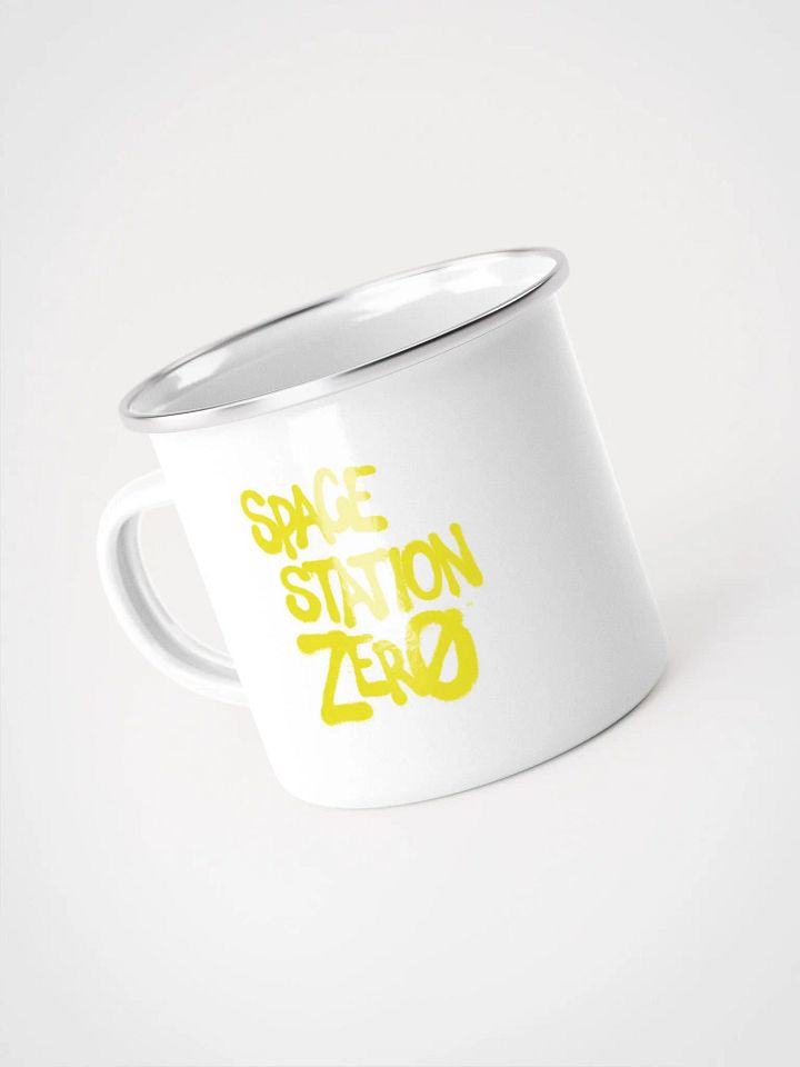 Space Station Zero - logo metal mug product image (1)
