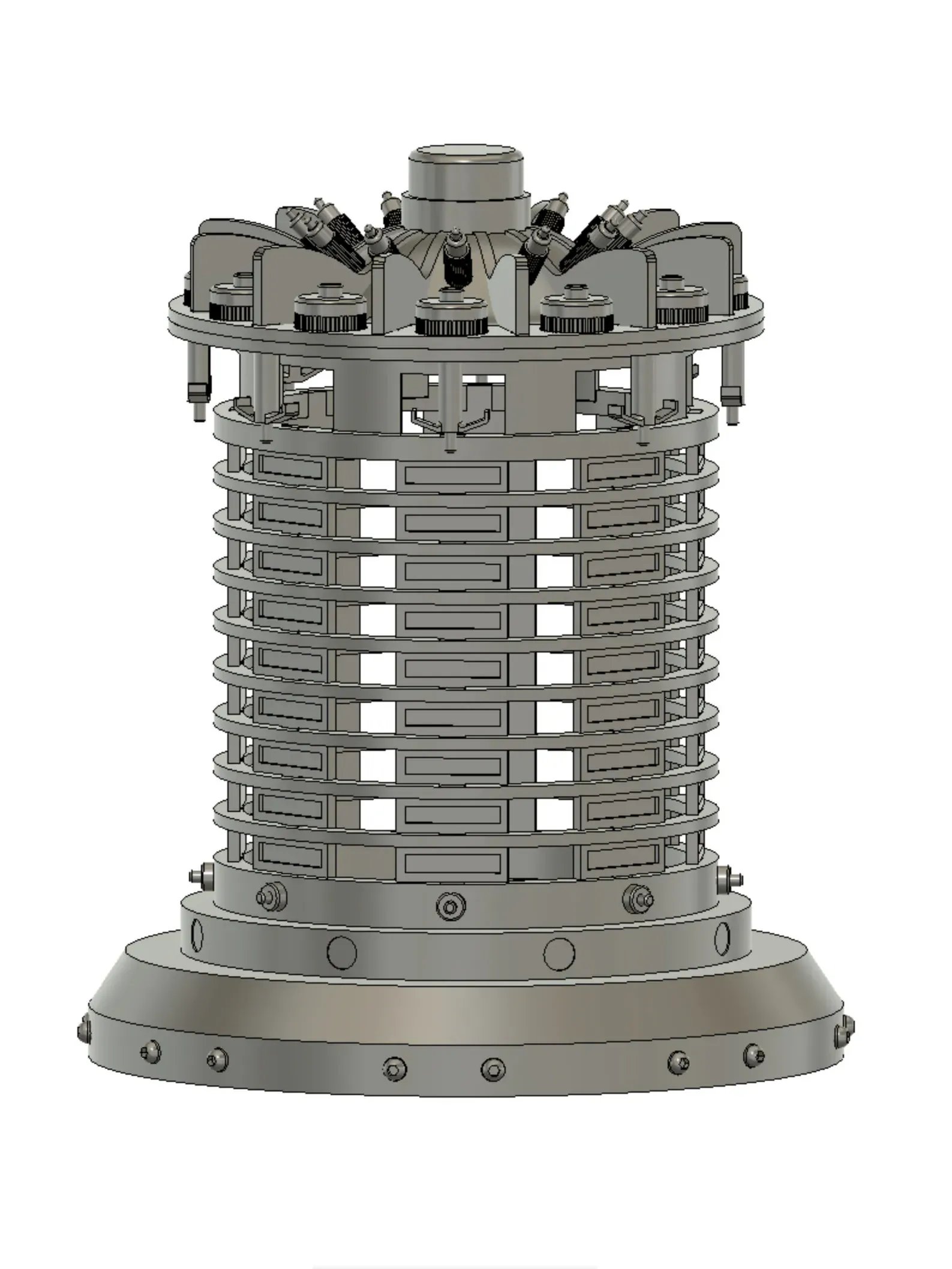 Star Wars inspired Fusion Furnace/Generator Prop 3D Model product image (1)