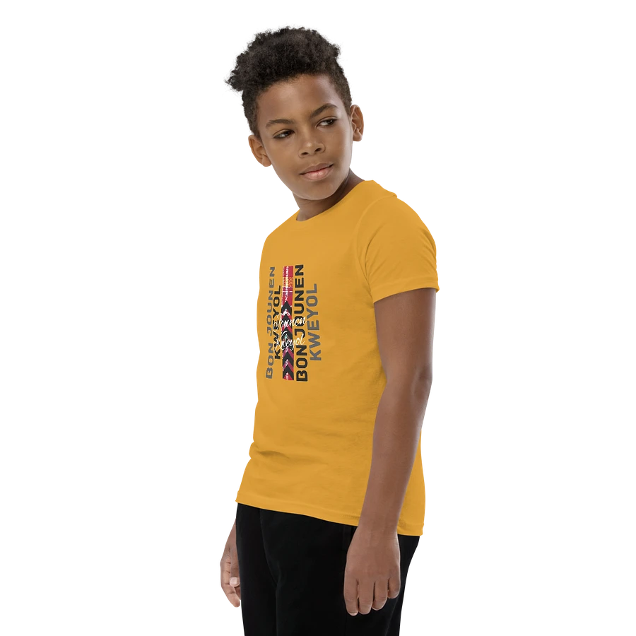 Kweyol Script Youth T-Shirt product image (36)