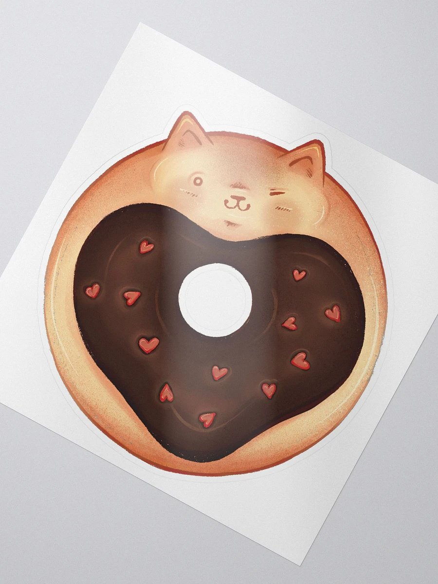 Donut Cat Sticker product image (1)
