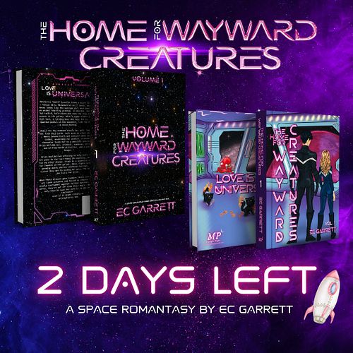 2 DAYS LEFT TO BACK & PRE-ORDER!

Meet THE HOME FOR WAYWARD CREATURES (Vol 1), my new paranormal space romantasy series about...