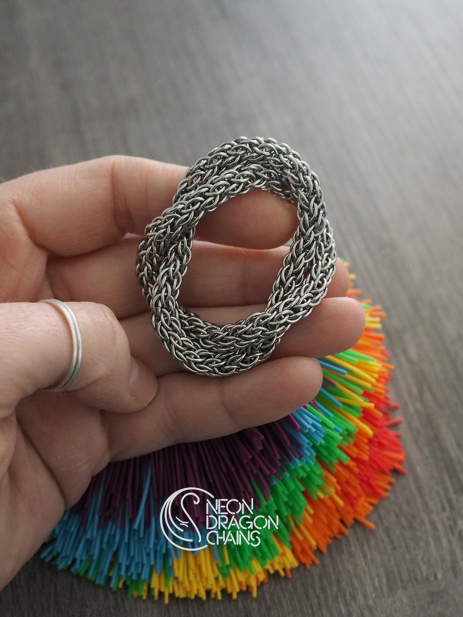 Infinity Fidget Spinner / Stainless Steel product image (4)