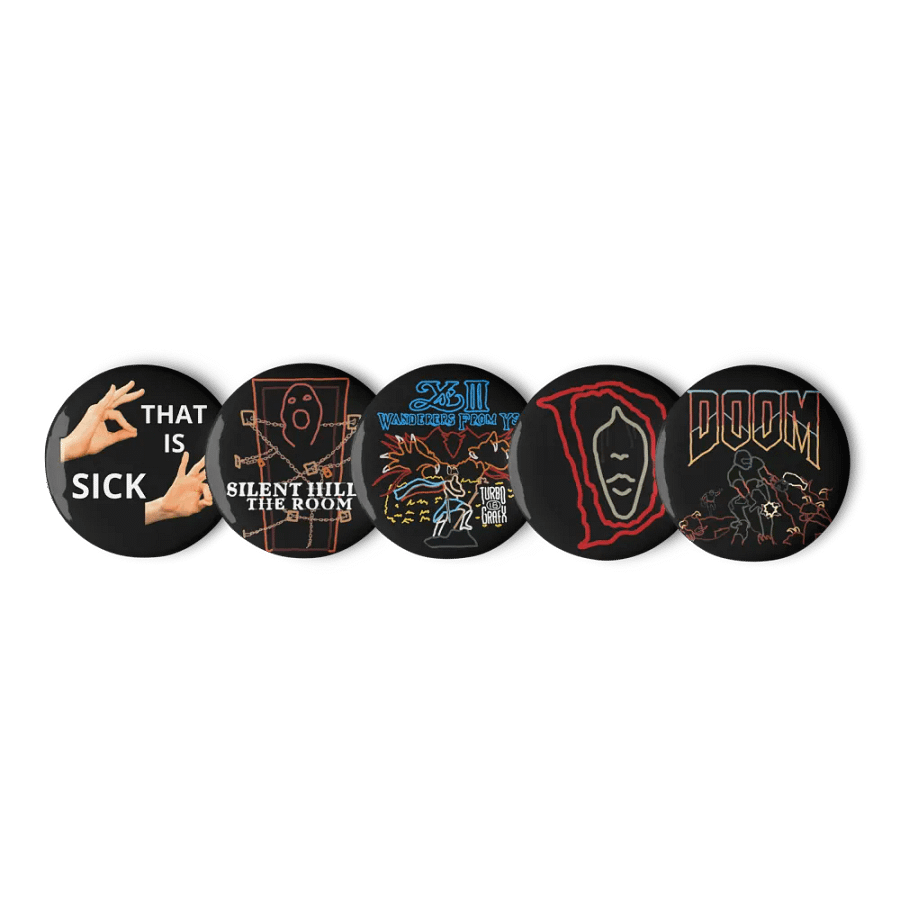 THAT IS SICK Pin Set product image (2)