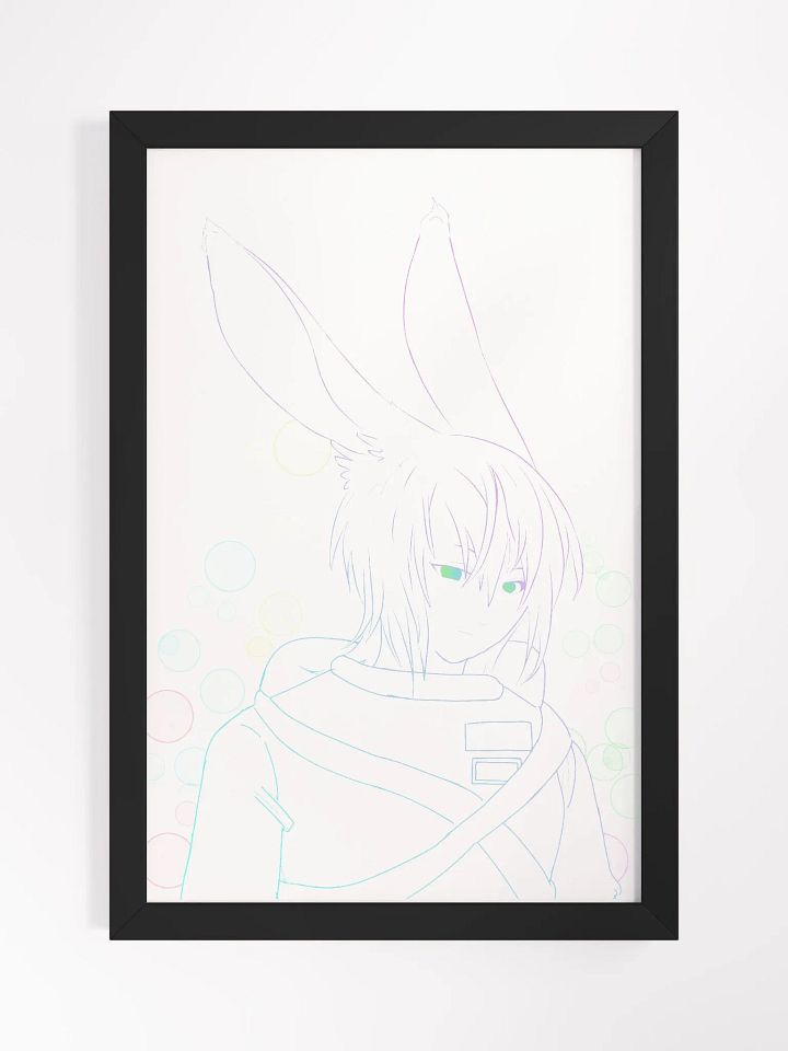 Bubblegum Bunn framed poster product image (2)