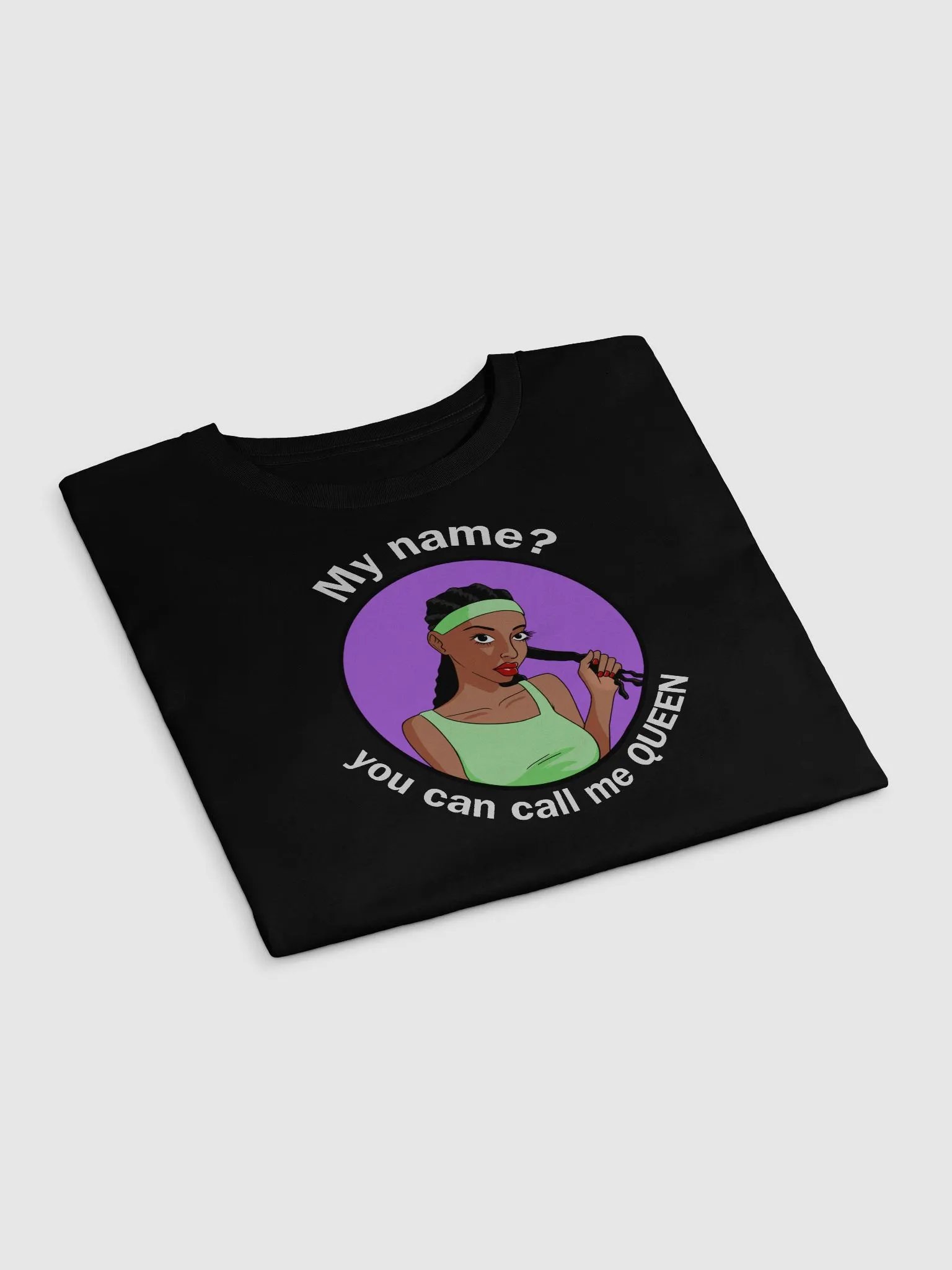 You Can Call Me QUEEN - premium CROP t-shirt product image (2)