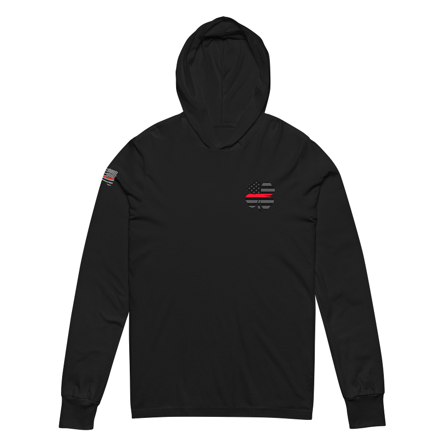 BLOODY RED LINE - Hooded Long Sleeve Tee product image (4)
