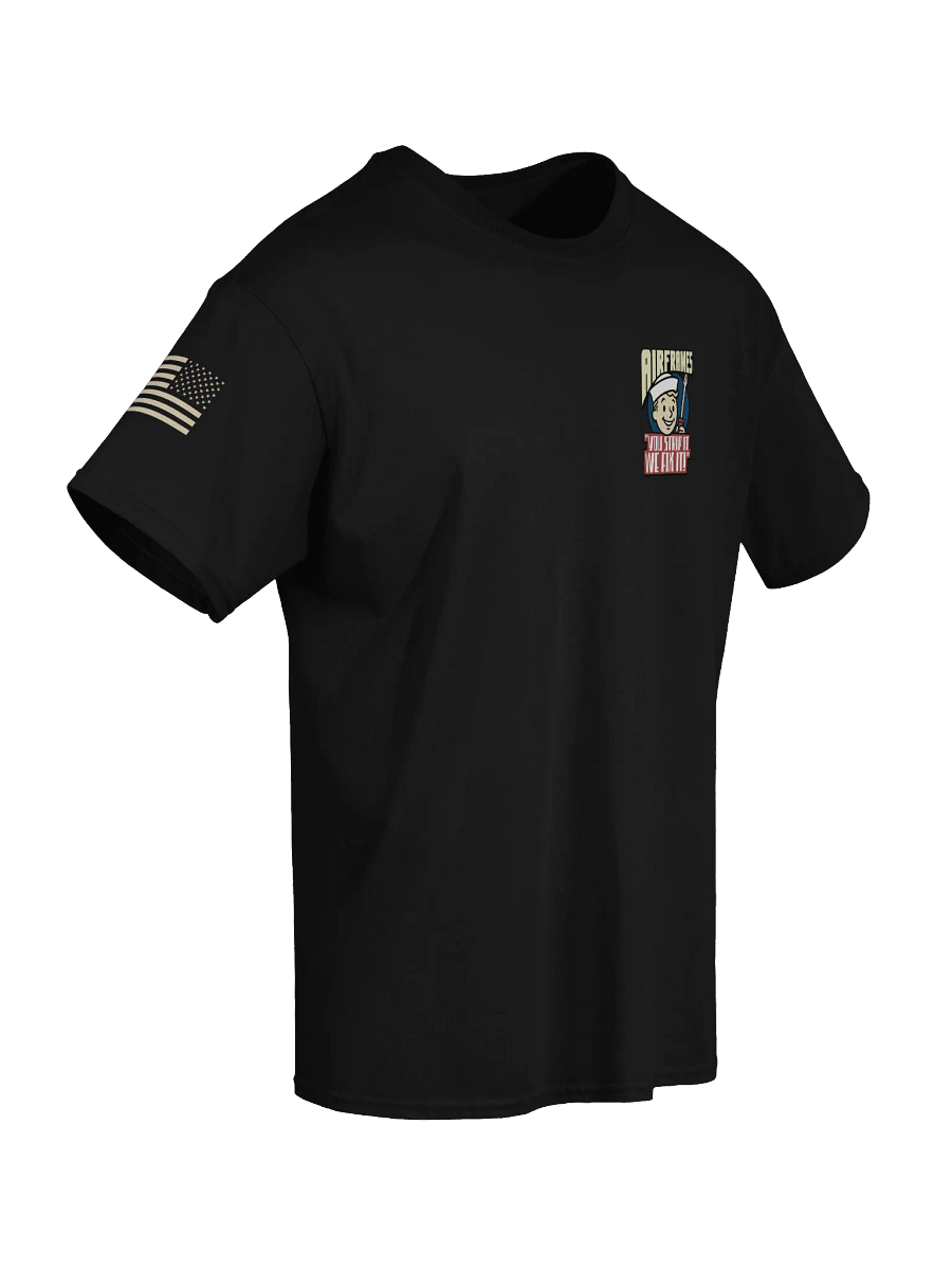 "AIRFRAMES: Strip it" Work Shirt product image (56)