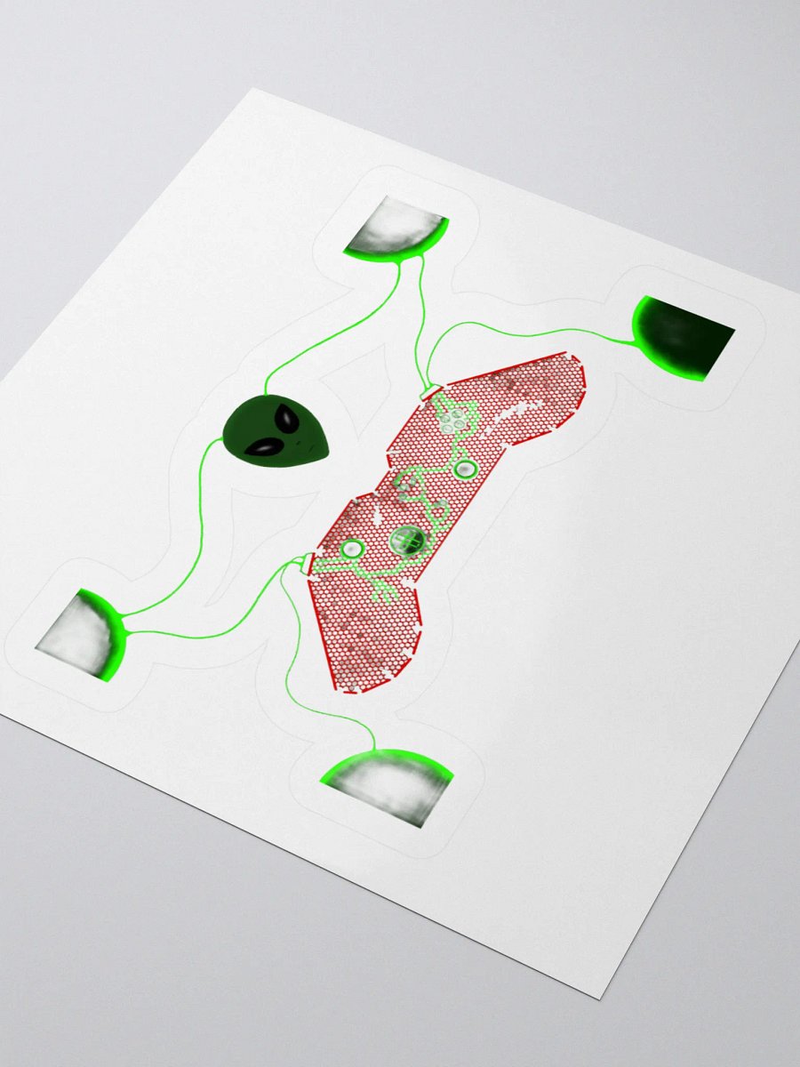 Cyber Control Kiss Cut Stickers product image (10)
