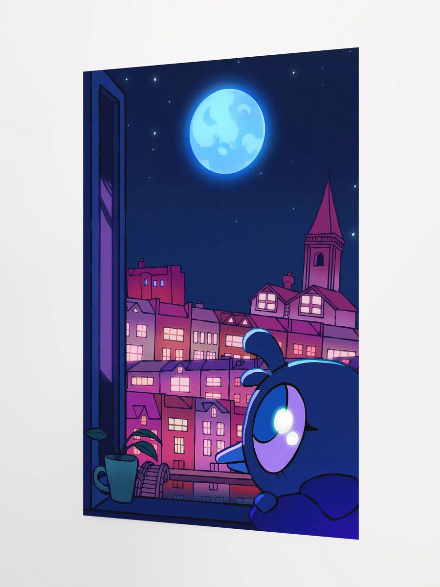 Bird Moonlight City Poster product image (3)