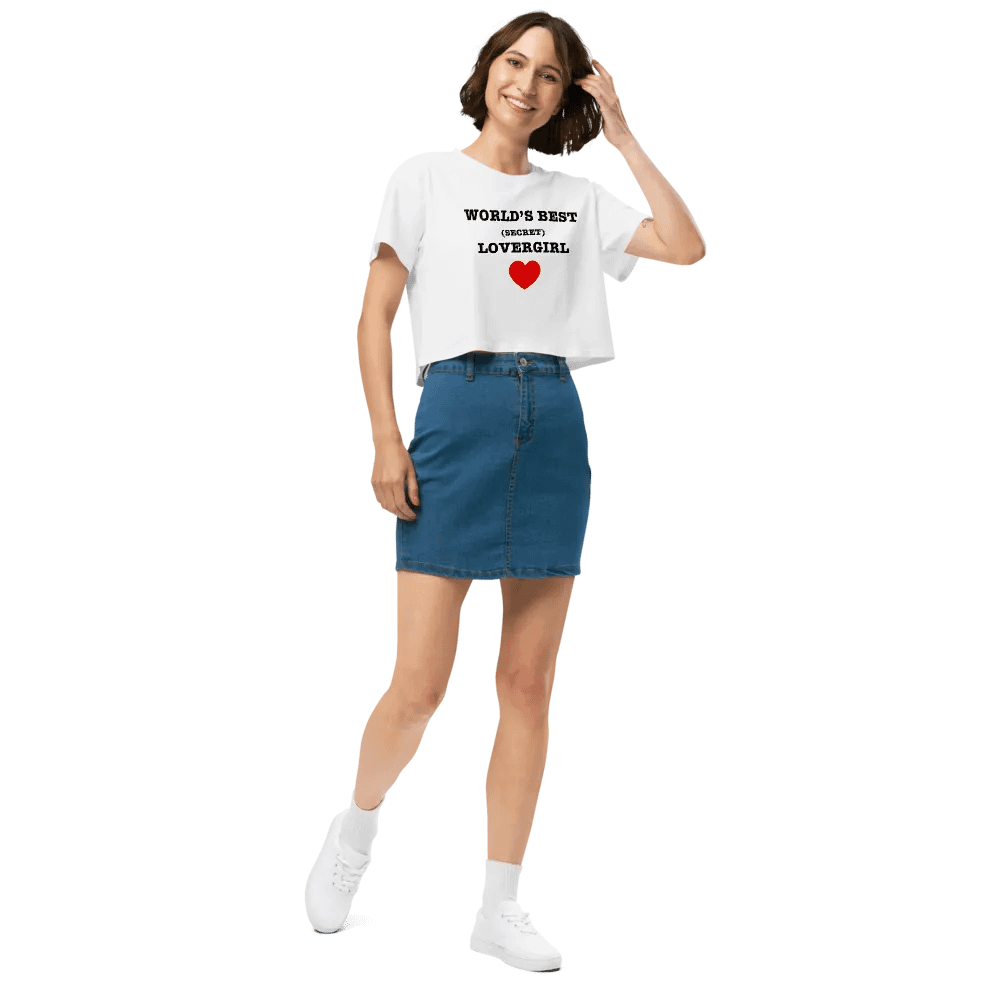 World's Best (Secret) Lovergirl Crop Top product image (2)