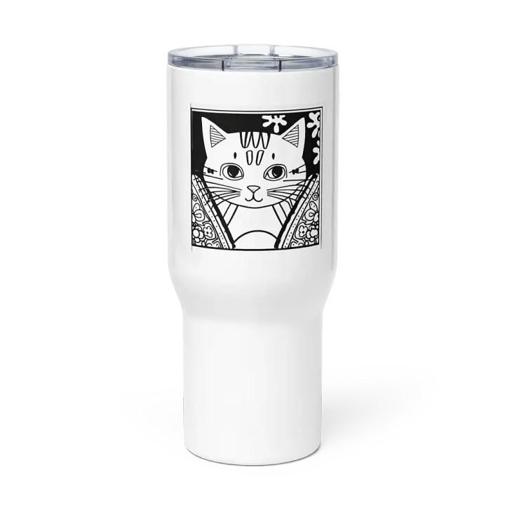 Whimsical Cat Eyes Travel Mug product image (2)