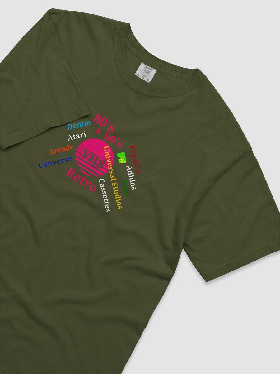 Retro Nostalgia VHS Circle T-Shirt product image (3)