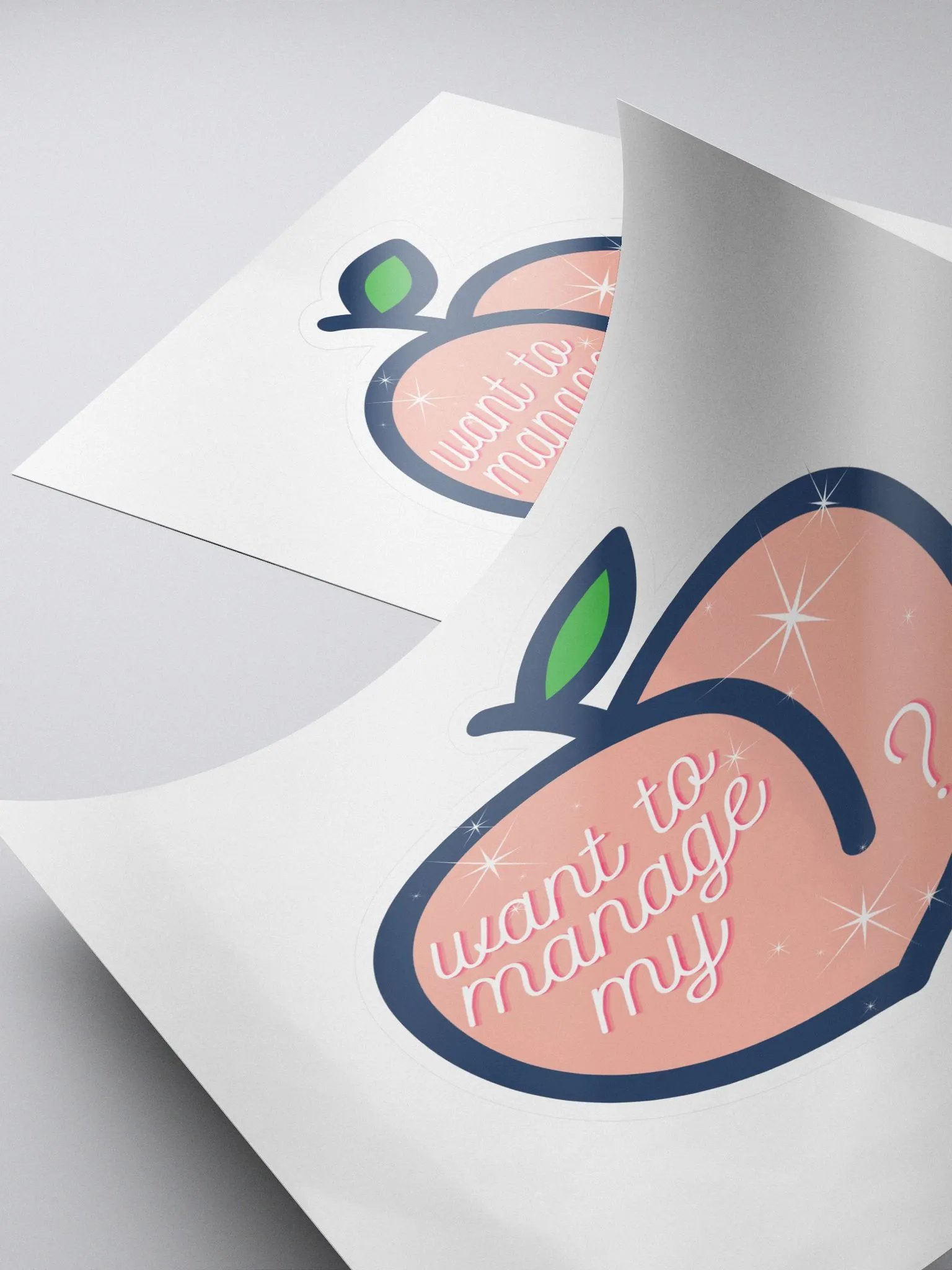 Wanna Manage My 🍑? Sticker product image (4)