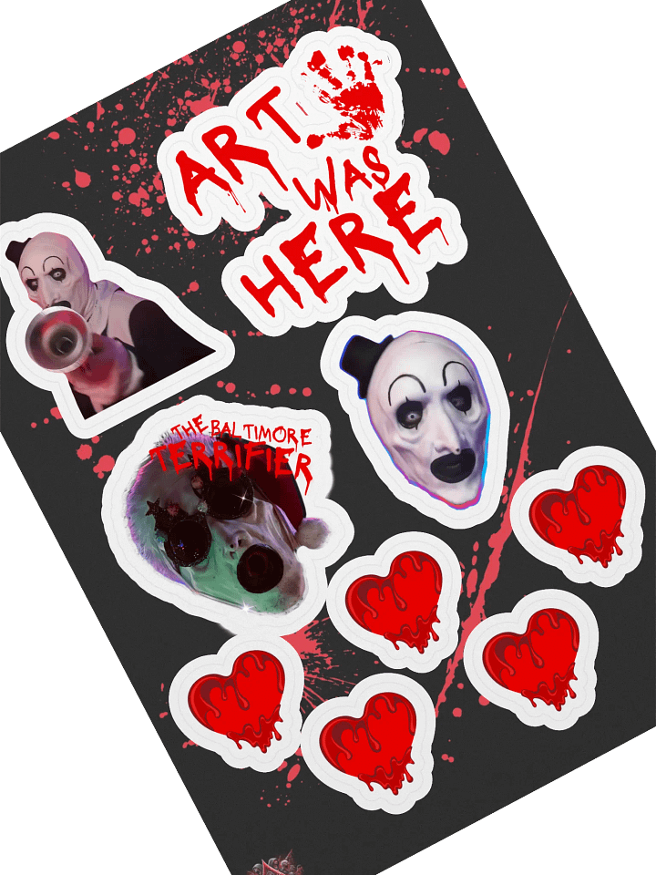 Baltimore Terrifier Sticker Pack product image (1)