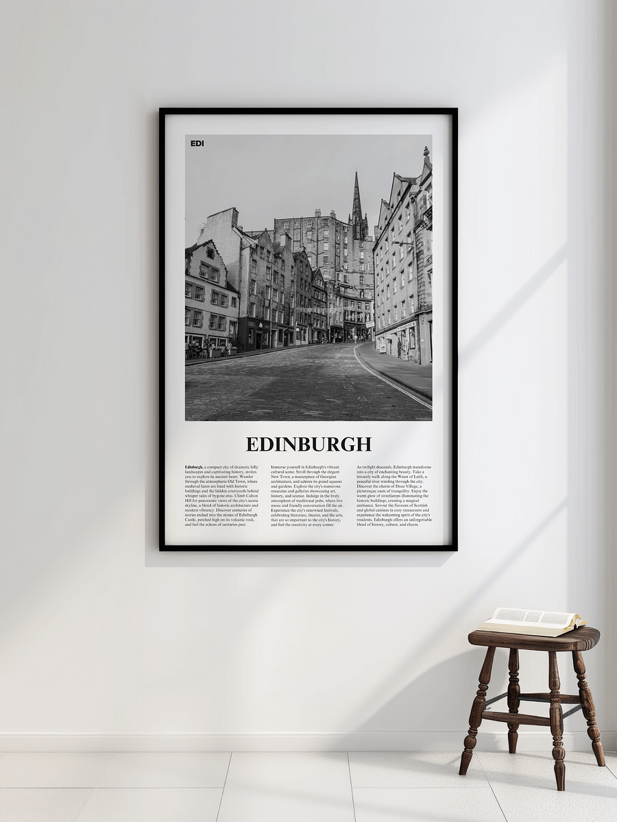 Edinburgh 03 Newspaper Poster product image (2)