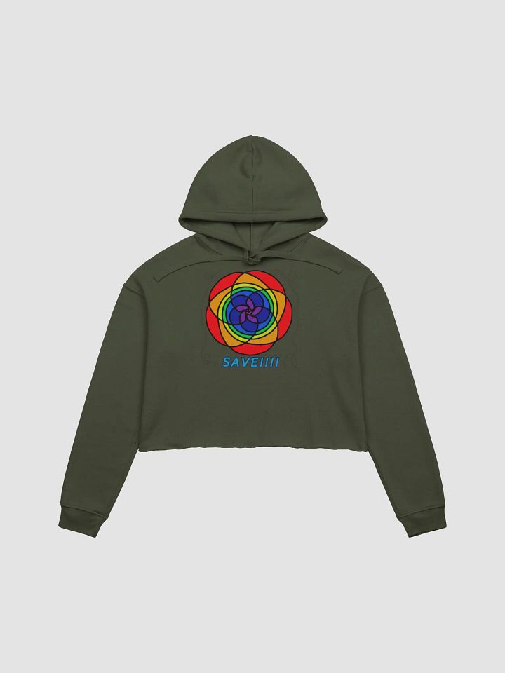 Save Fleece Crop Hoodie product image (4)