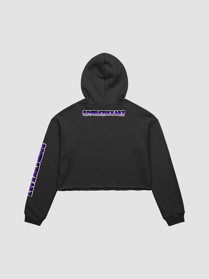 Baphomet Skull Crop Hoodie product image (2)