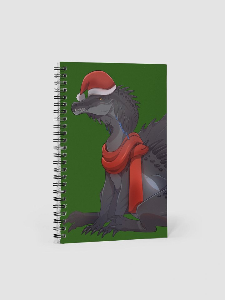 Santa Fury Spiral Notebook product image (1)