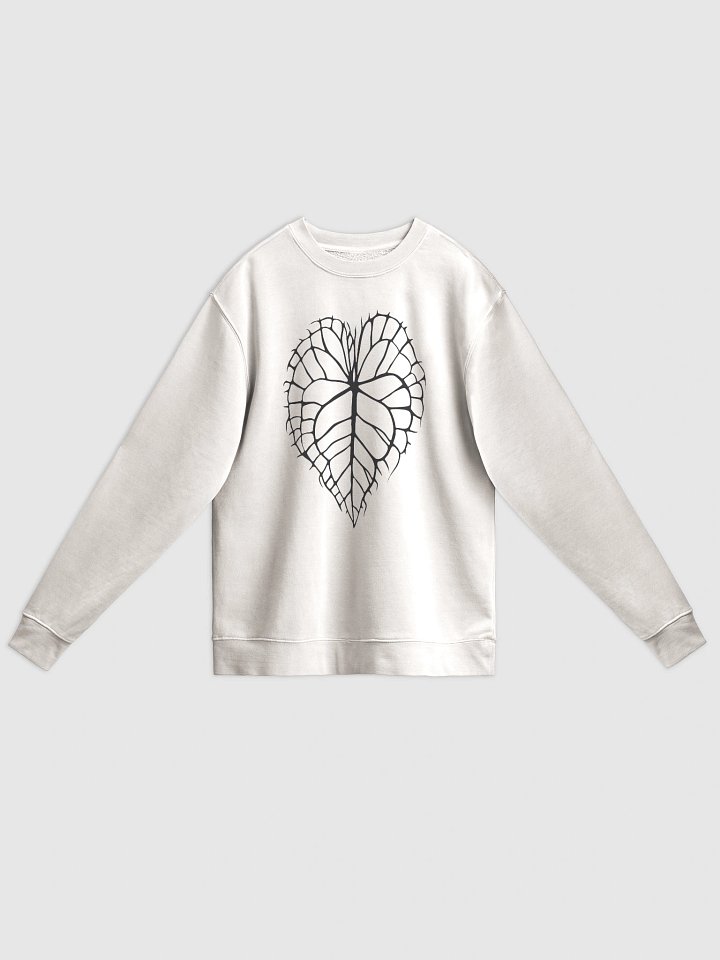ANTHURIUM CLARINERVIUM SKELETON - Midweight Pigment Dyed Sweatshirt product image (2)