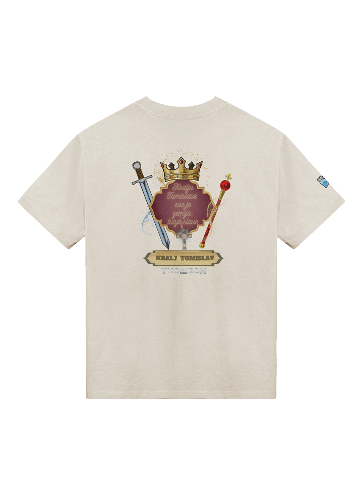 Royal Heritage Checkered Shield T-Shirt Thompson King Tomislav product image (2)