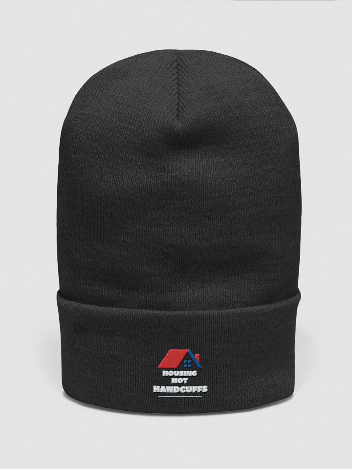 Housing Not Handcuffs Embroidered Beanie product image (1)