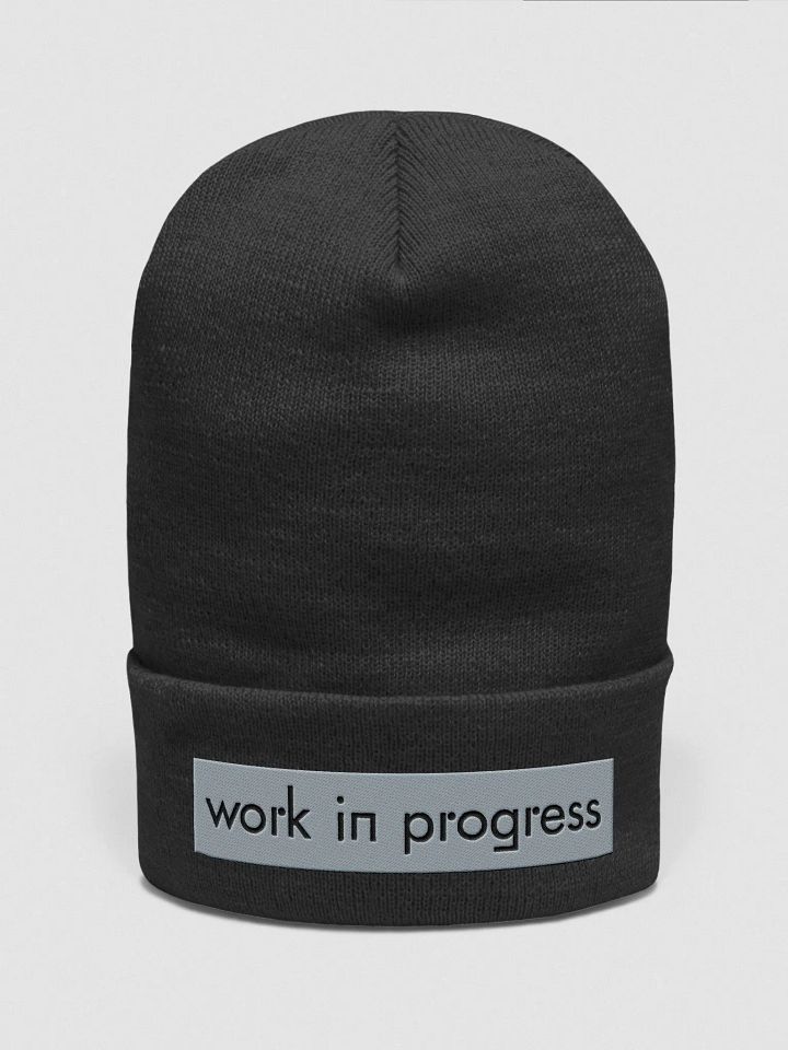 Work In Progress Embroidered Beanie product image (7)