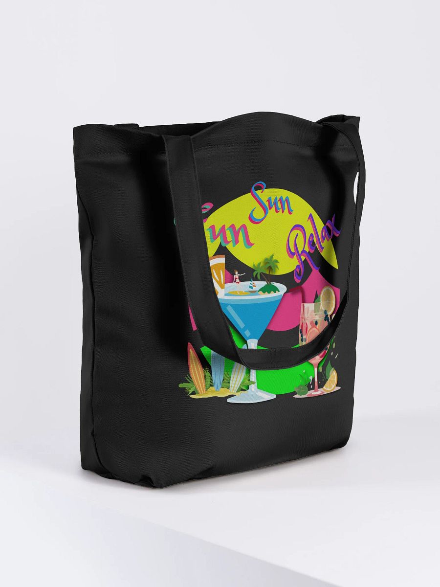 holiday Cocktail Paradise organic Tote for friends ladies moms daughters product image (4)