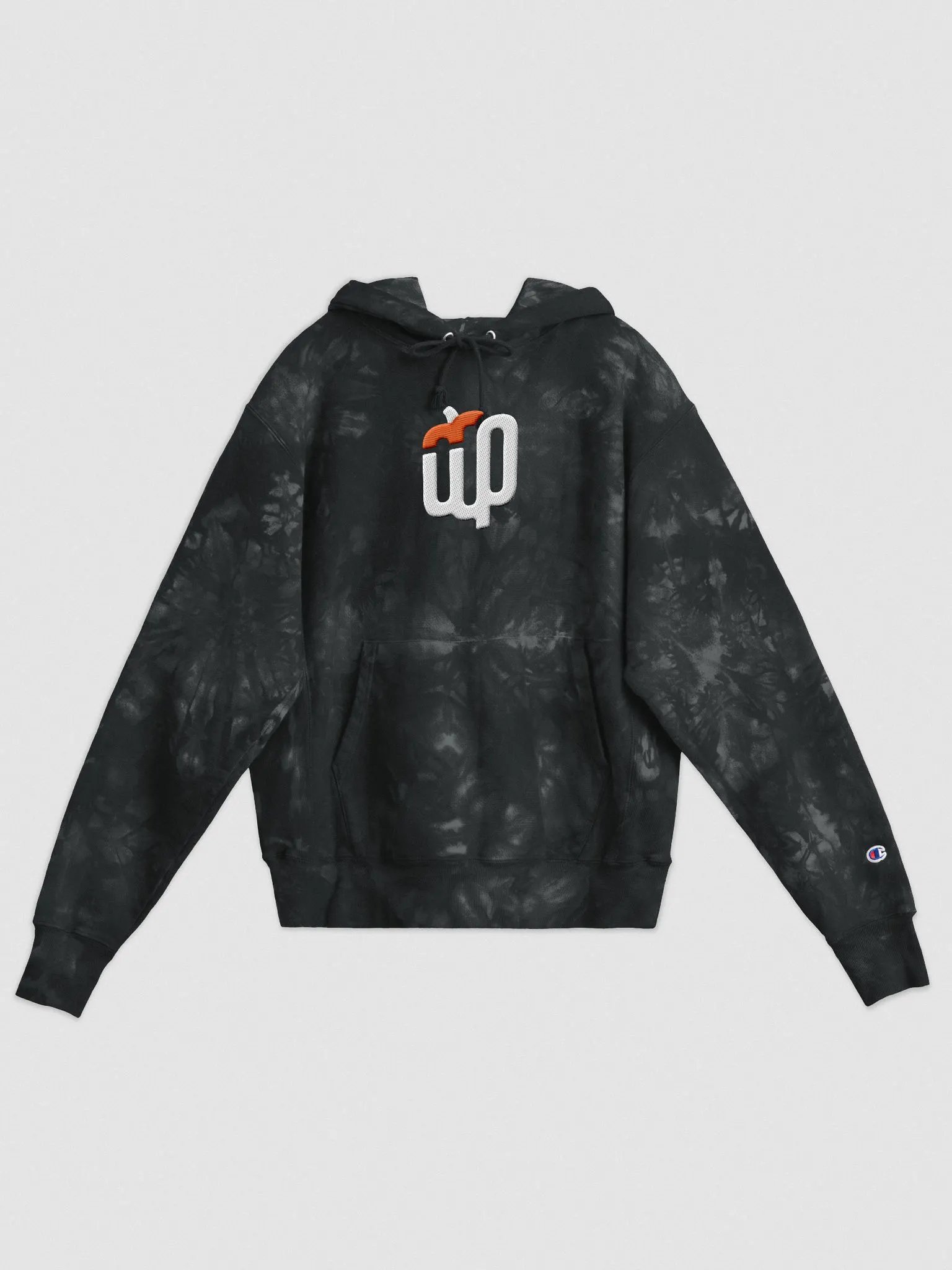 WebbyPumpkin Logo Champion Tye Dye Hoodie product image (1)