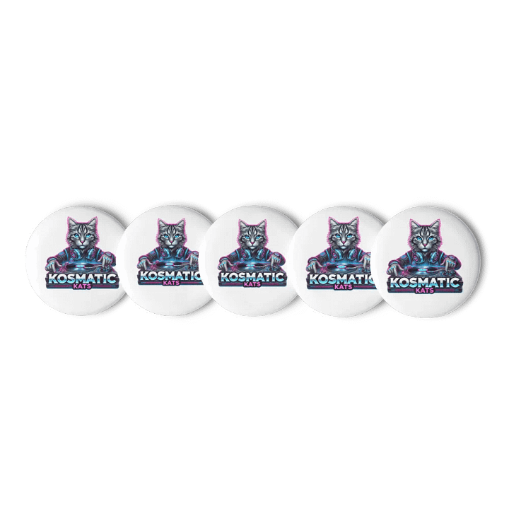 Kosmatic Kats Buttons product image (1)