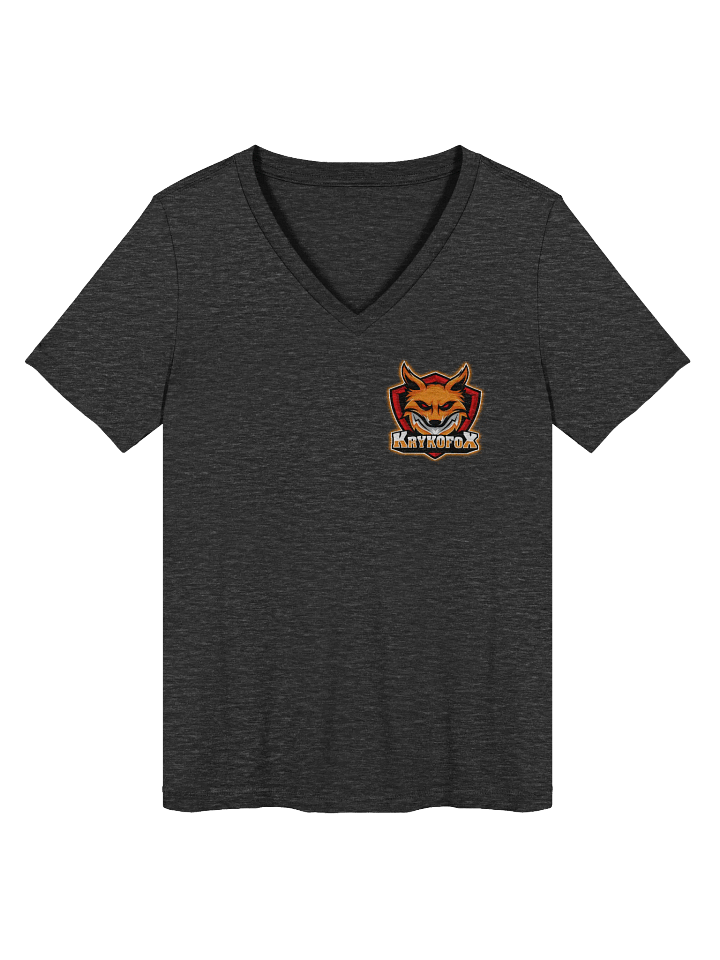 KrykoFox Shield Logo Women's V-Neck Tee product image (1)
