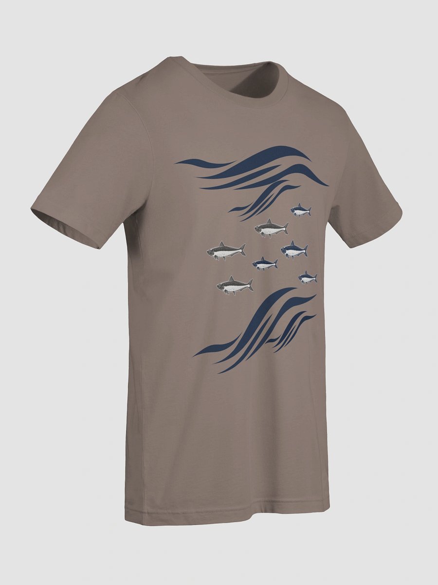 Sardines In Waves Supersoft Lightweight T-Shirt product image (9)