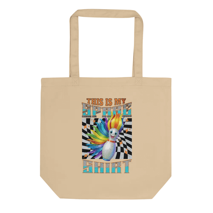 This Is My Spare Shirt Bowling Flame-haired Pin Tote Bag product image (1)