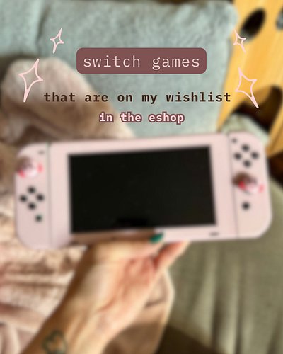 Some cozy games I have on my wishlist on my Nintendo switch!🩷 

What’s on your wishlist?💭🤎

~

#cozygamingcommunity #nintendo...