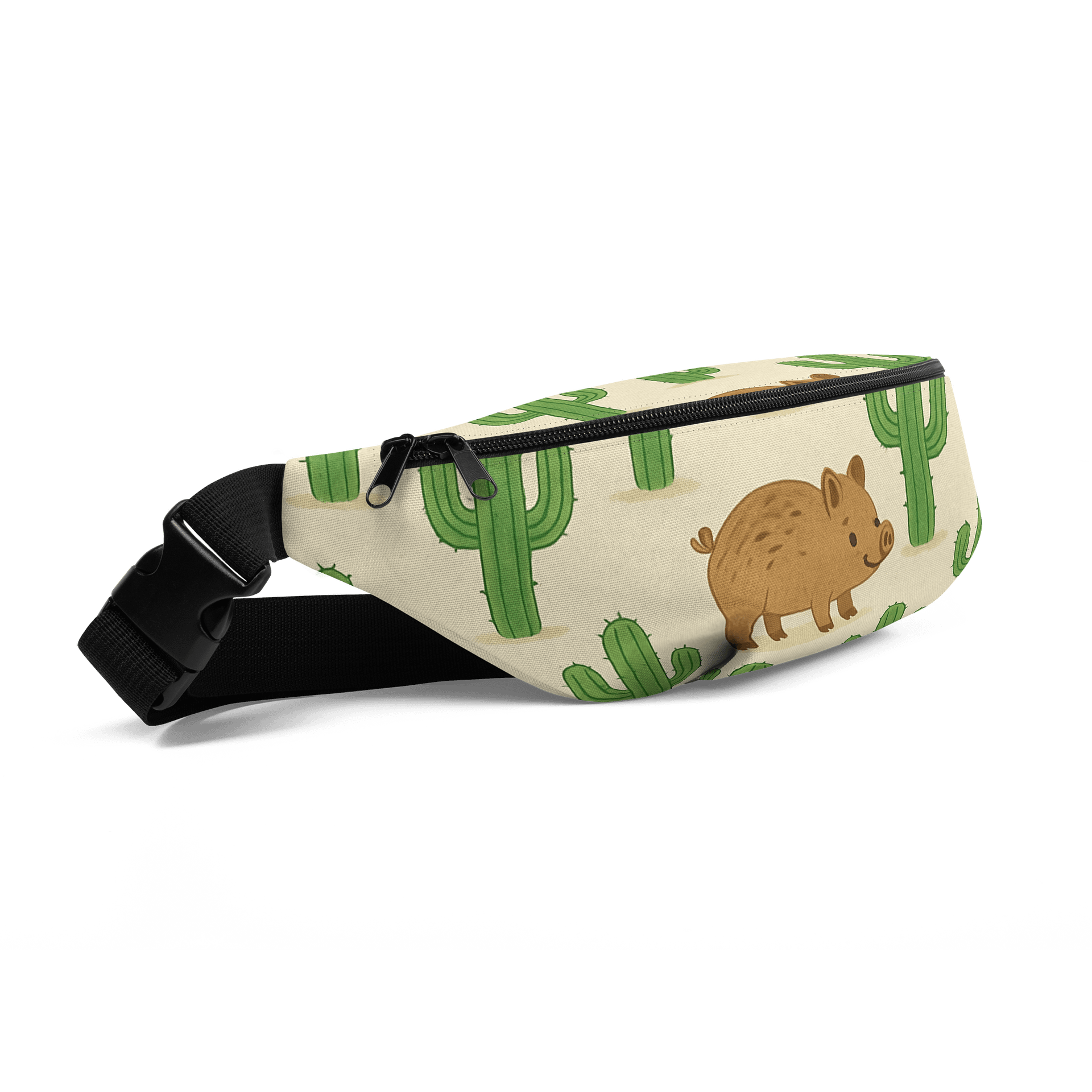 Tucson, Arizona Javelina and Snake Friends Fanny Pack (Waist Bag) product image (2)