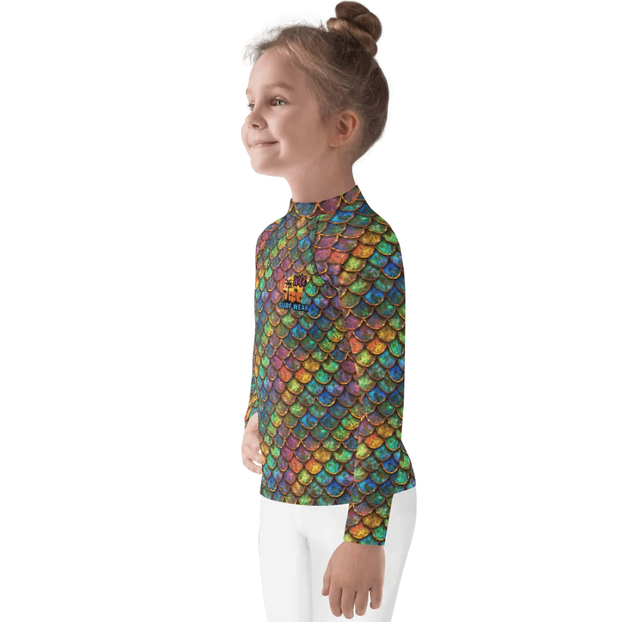Wild Dragon Scale Kids Rash Guard #1 product image (5)