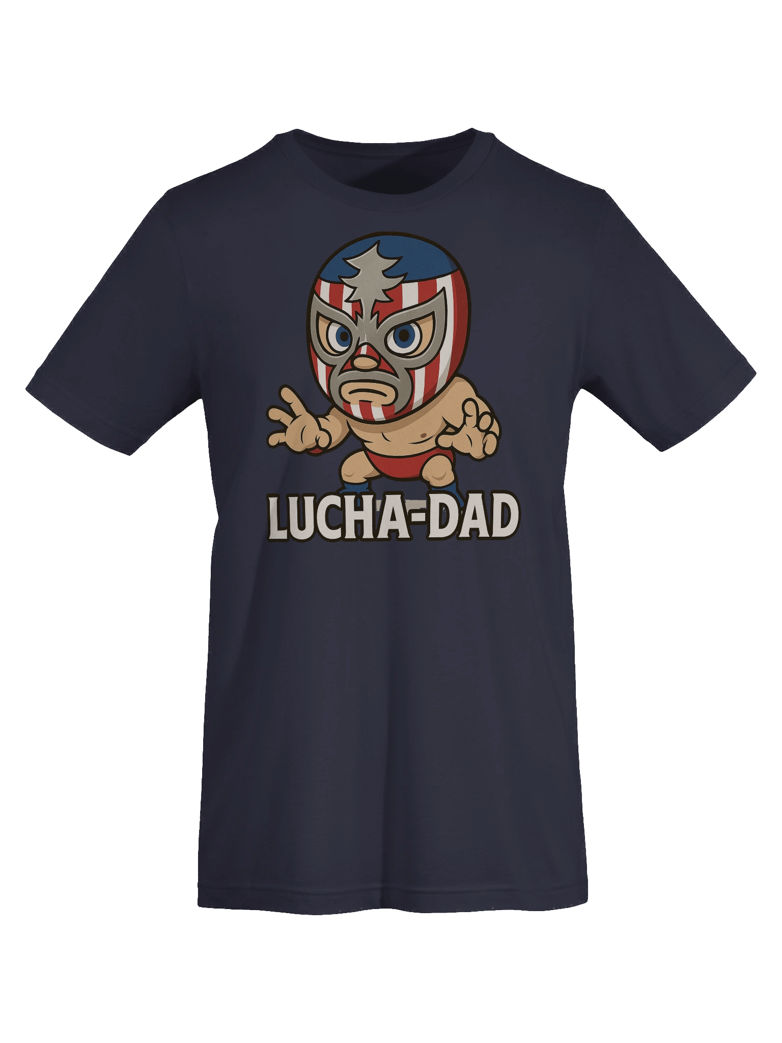Lucha-Dad Masked Wrestler T-Shirt product image (69)