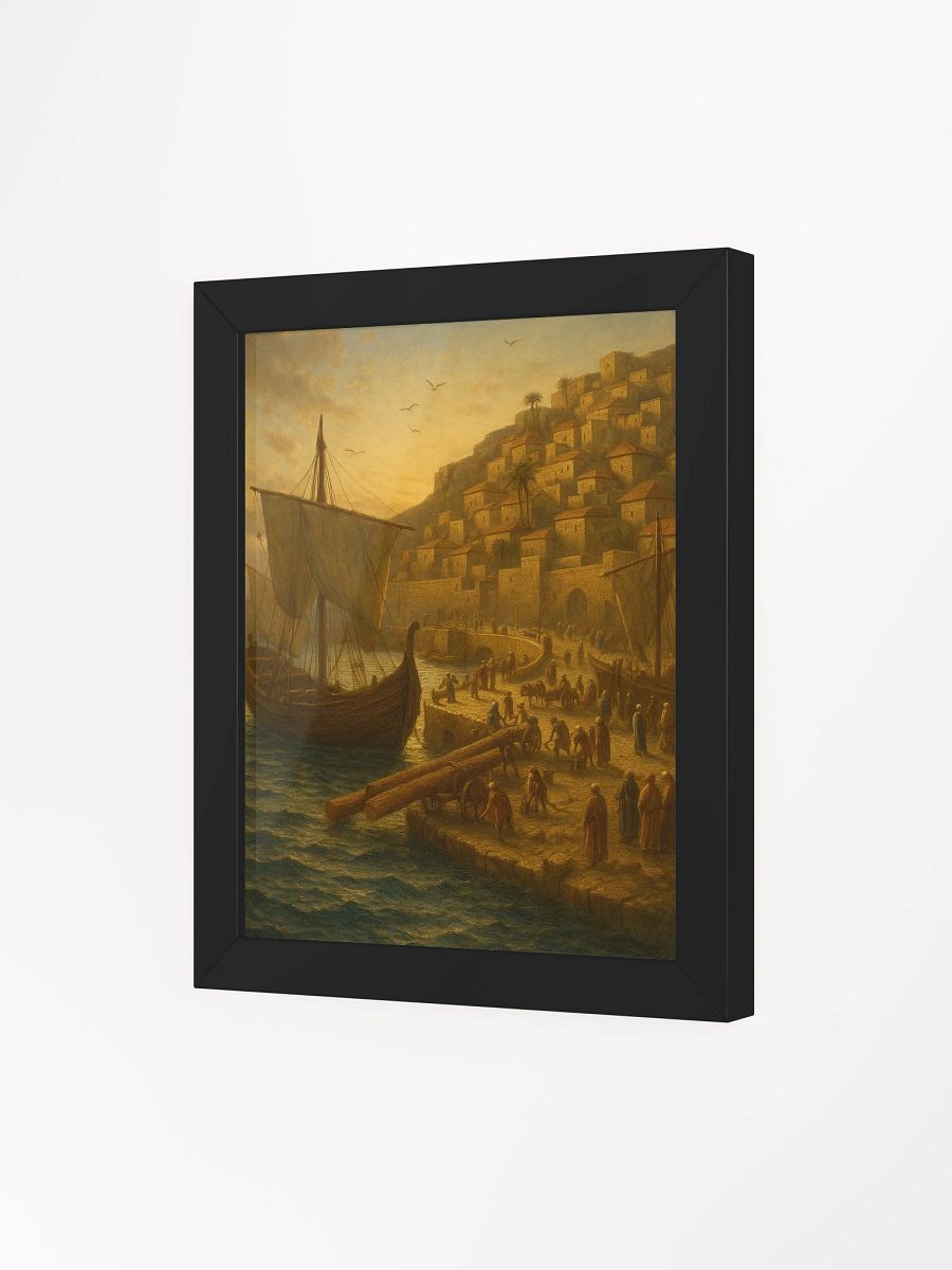 Toward the Holy City – Framed Matte Print product image (3)