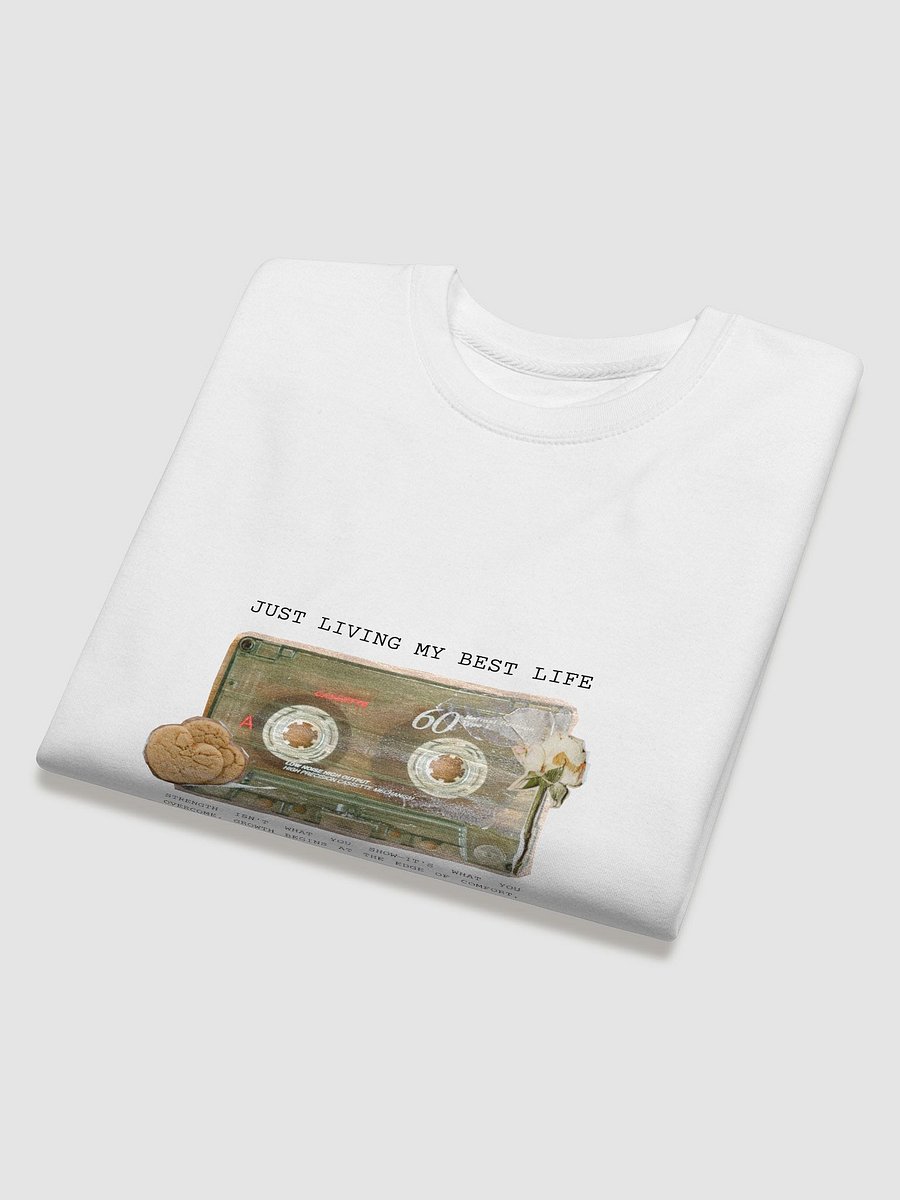 Retro Collage Audio Cassette Sweatshirt product image (4)