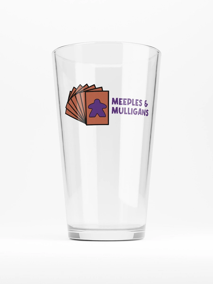 Meeples & Mulligans the (not quite) Pint Glass! product image (1)