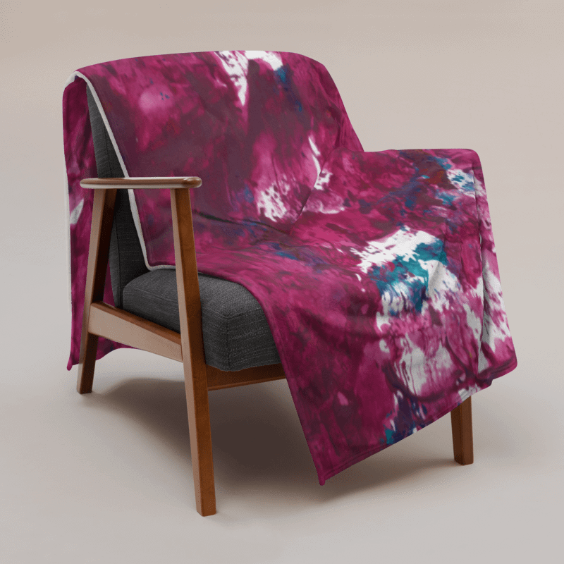 Imperial Red | Throw Blanket product image (1)