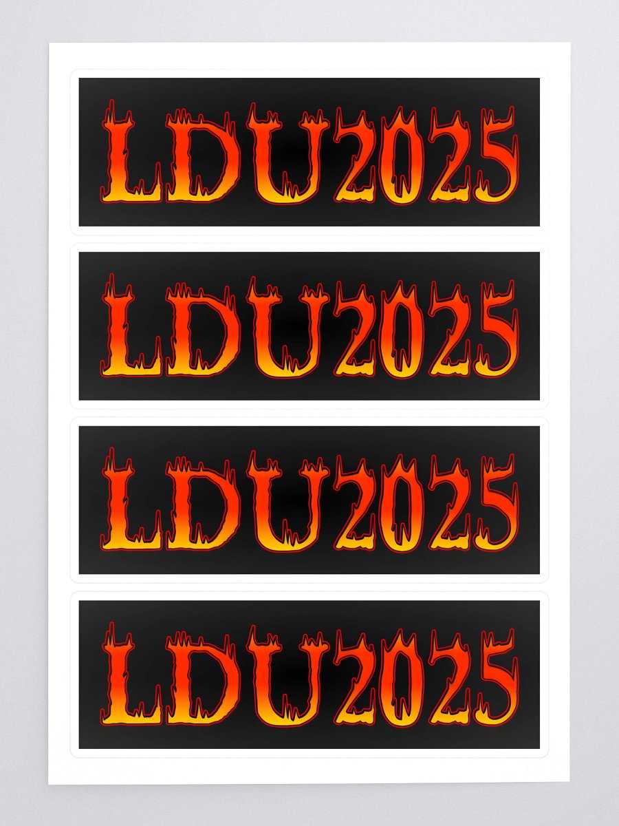 LDU2025 Sticker Sheet product image (3)