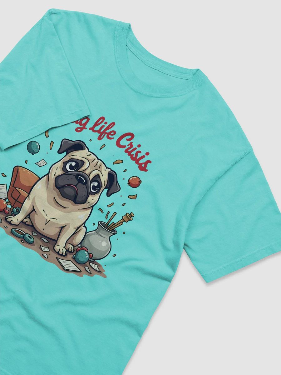 Pug Life Crisis: The Ultimate Chaos Companion- A Humorous T-Shirt Design to Embrace the Chaos of Pug Parenting product image (3)