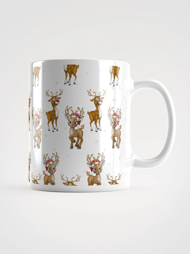 Reindeer Patterns And Snow White Mug product image (3)
