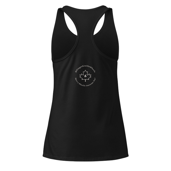 WHAT HAPPENED TO ME ? (2025 Edition): Racer-Back Tank-Top, Black product image (2)