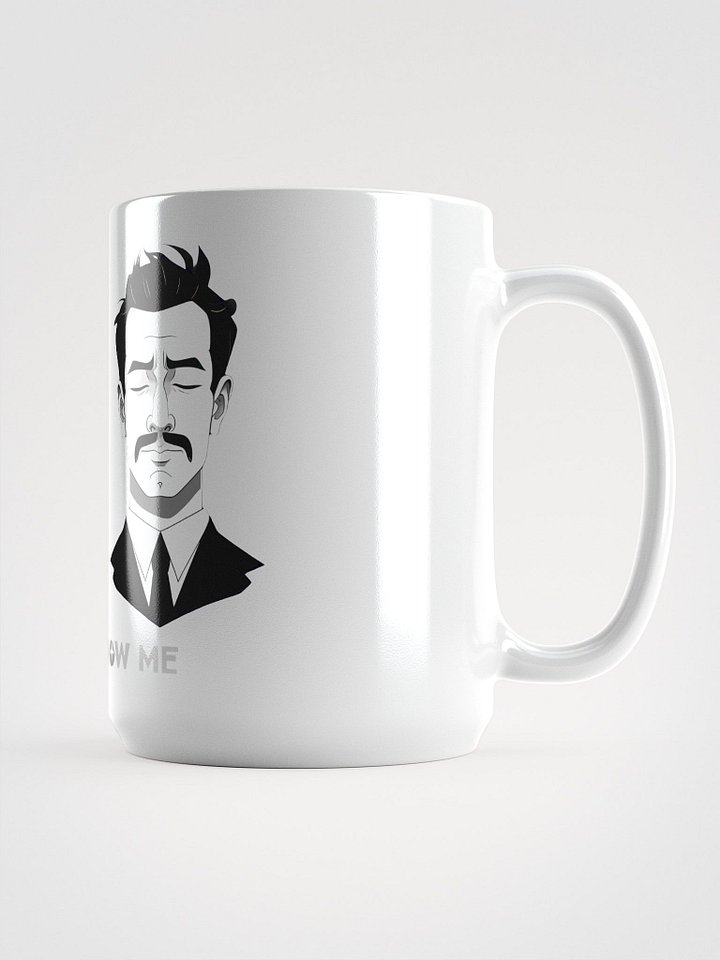 Thought-Provoking Dual Personality Art - Black and White Contrast Mug product image (1)