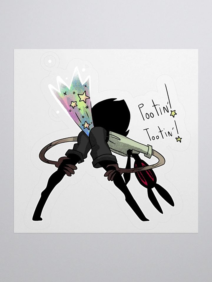 Pootin' - sticker product image (1)