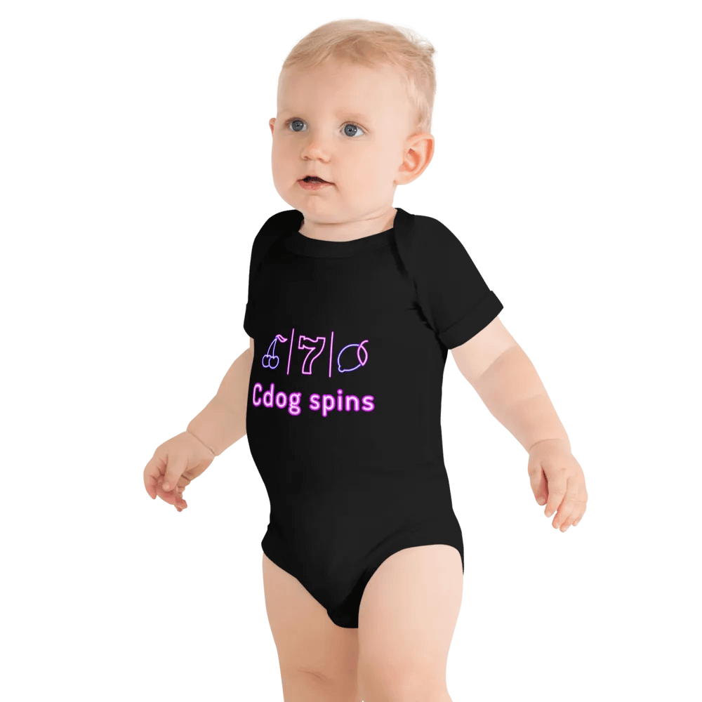 Cdog Spins Baby Grow product image (11)