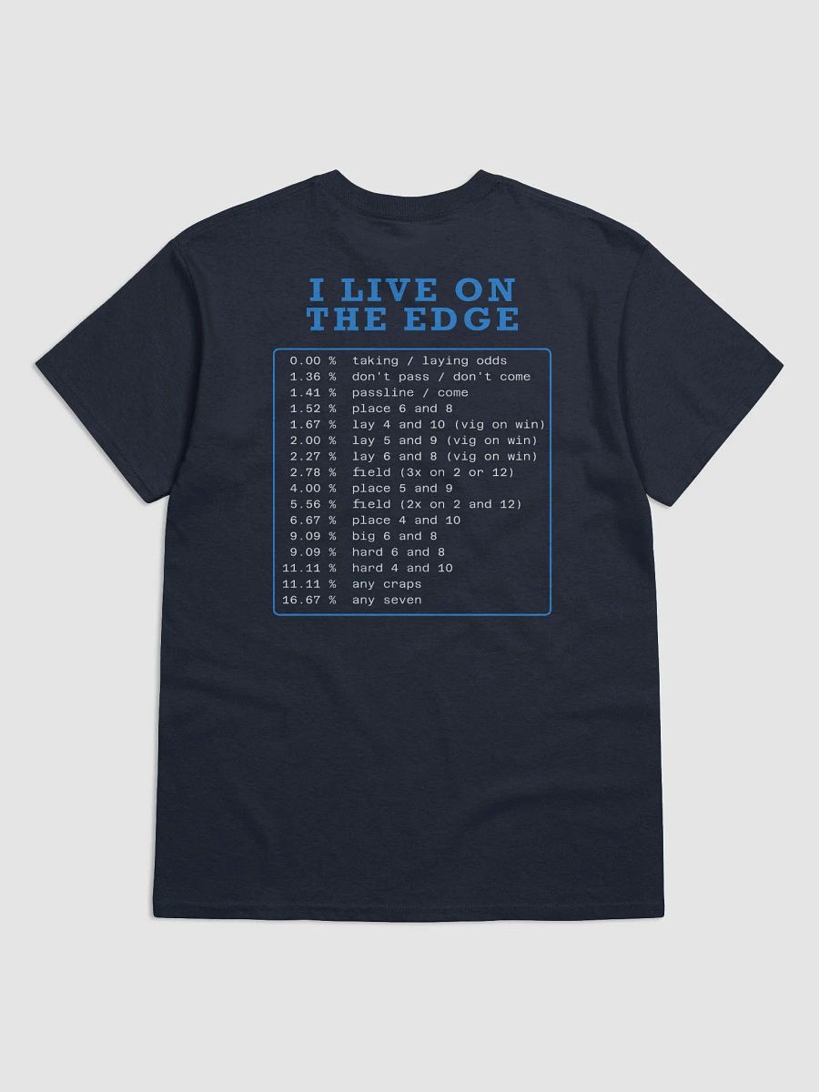 "I Live on the Edge" T-Shirt product image (1)