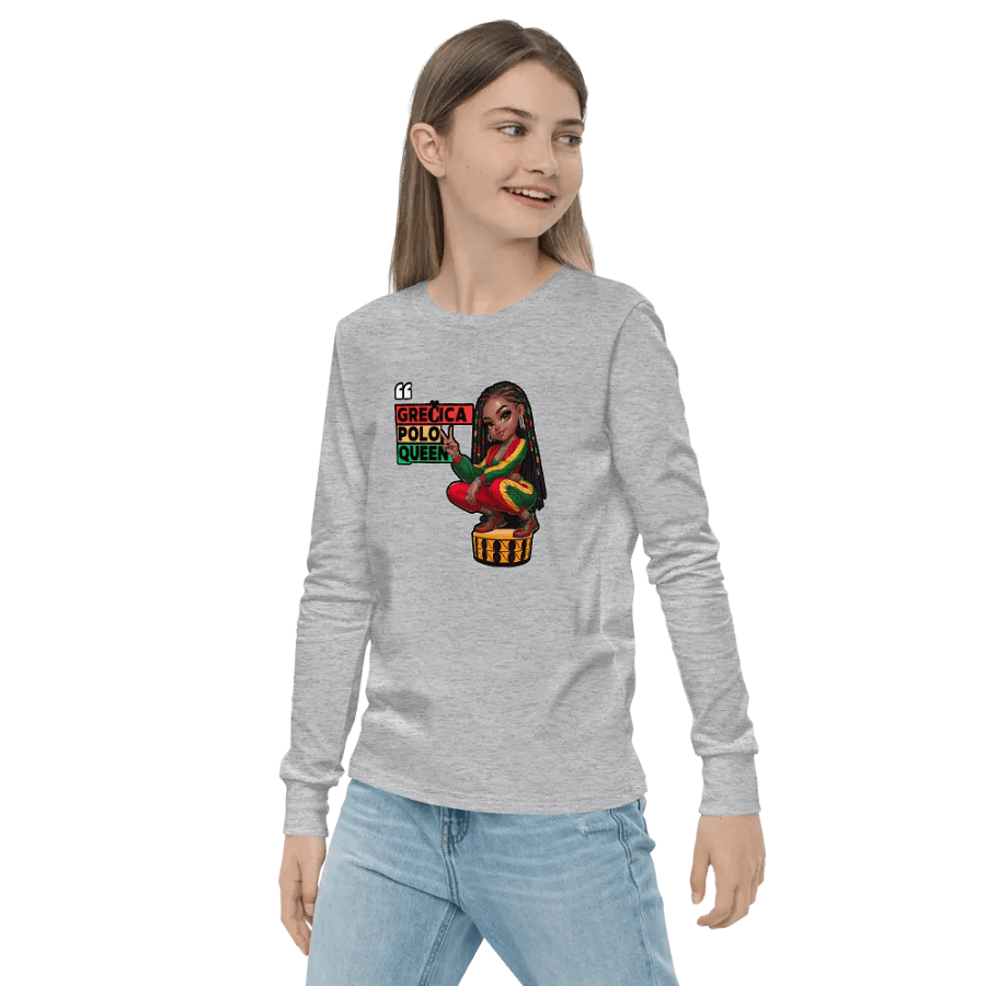 Peaceful Braids Youth Long Sleeve Tee product image (22)